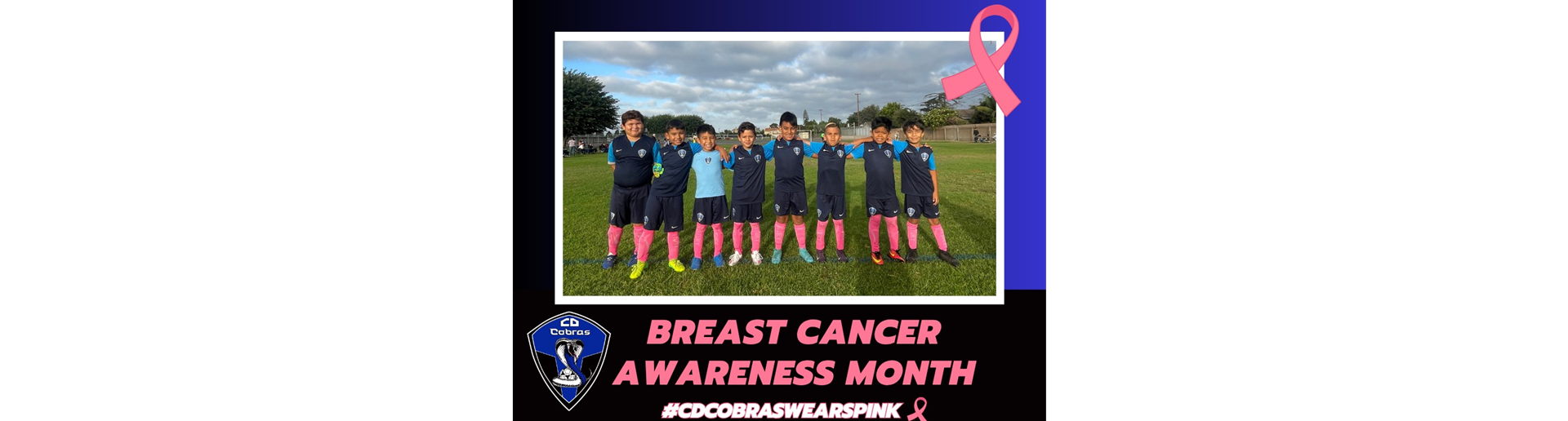 CD Cobras B2017 Wears Pink! 
